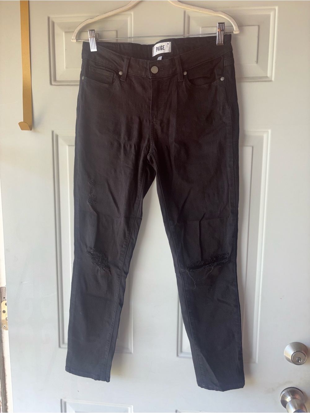 Paige black Verdugo extra skinny jeans size 29